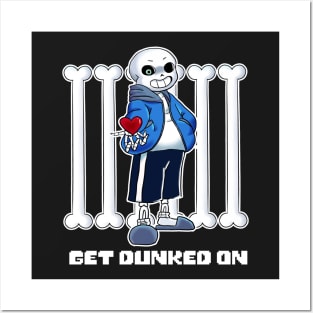 Undertale - Sans Get Dunked On Posters and Art